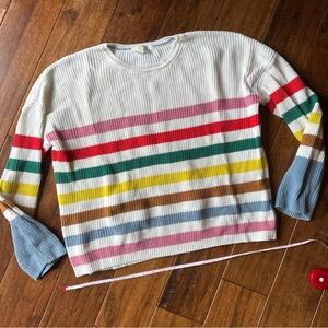 Boden Colorful Striped cotton Sweater